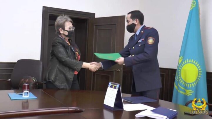 Меморандум о сотрудничестве заключен между АГКА и Департаментом полиции г. Алматы